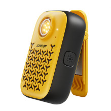 Nešiojama „Bluetooth“ kolonėlė „Joyroom Maya JR-MS03“ su įmontuotu žibintuvėliu, atspari šviesai – geltona