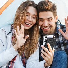 „Dudao K11 Pro“ 20000mAh išorinė baterija su įmontuotais laidais – juoda