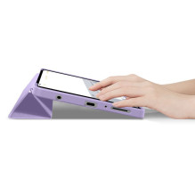 TechProtect SmartCase case for Samsung Galaxy Tab A9 / A11 8.7 X110 / X115 / X133 / X135 - purple