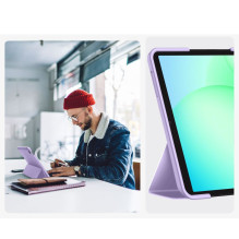 „TechProtect SmartCase“ dėklas, skirtas „Samsung Galaxy Tab A9 / A11 8.7 X110 / X115 / X133 / X135“ – violetinis „TechProtect SmartCase“ dėklas, skirtas „Samsung Galaxy Tab A9 / A11 8.7 X110 / X115 / X133 / X135“ – violetinis