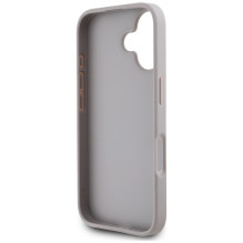Guess Grained Roses Big 4G Logo iPhone 16 Case - Purple