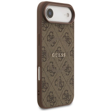 „Guess 4G Ring Classic Logo MagSafe“ dėklas, skirtas „iPhone 17 Air“ – rudas