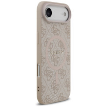 „Guess 4G Ring Classic Logo MagSafe“ dėklas, skirtas „iPhone 17 Air“ – rožinis
