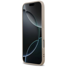 „Guess 4G Ring Classic Logo MagSafe“ dėklas, skirtas „iPhone 17 Air“ – rožinis