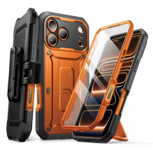 „Supcase Unicorn Beetle Pro“ dėklas, skirtas „iPhone 17 Pro Max“ – oranžinis