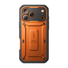 „Supcase Unicorn Beetle Pro“ dėklas, skirtas „iPhone 17 Pro Max“ – oranžinis
