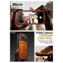 „Supcase Unicorn Beetle Pro“ dėklas, skirtas „iPhone 17 Pro Max“ – oranžinis
