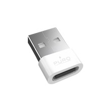 „Puro“ USB-C – USB-A adapteris (baltas)