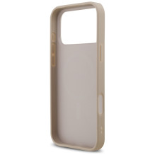 „Guess 4G Ring Classic Logo MagSafena iPhone 17 Pro Max“ dėklas – rožinis