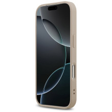 „Guess 4G Ring Classic Logo MagSafe“ dėklas, skirtas „iPhone 17 Pro“ – rožinis