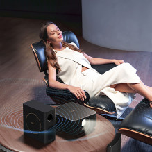 Yaber K3 Pro LCD FullHD 1080p Multimedia Projector with JBL Speakers and Subwoofer - Black