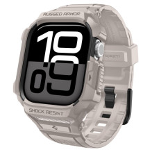 „Spigen Rugged Armor Pro“ dirželis, skirtas „Apple Watch 42 mm“ – smėlio spalvos „Spigen Rugged Armor Pro“ dirželis, skirtas „Apple Watch 42 mm“ – smėlio spalvos