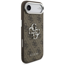 „Guess 4G Big 4G Classic Logo“ dėklas, skirtas „iPhone 17 Air“ – rudas ir sidabrinis