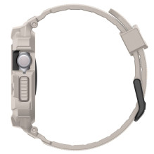 „Spigen Rugged Armor Pro“ dirželis, skirtas „Apple Watch 42 mm“ – smėlio spalvos „Spigen Rugged Armor Pro“ dirželis, skirtas „Apple Watch 42 mm“ – smėlio spalvos