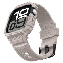 „Spigen Rugged Armor Pro“ dirželis, skirtas „Apple Watch 42 mm“ – smėlio spalvos „Spigen Rugged Armor Pro“ dirželis, skirtas „Apple Watch 42 mm“ – smėlio spalvos