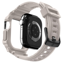 „Spigen Rugged Armor Pro“ dirželis, skirtas „Apple Watch 42 mm“ – smėlio spalvos „Spigen Rugged Armor Pro“ dirželis, skirtas „Apple Watch 42 mm“ – smėlio spalvos