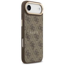 „Guess 4G PU Classic Logo MagSafe“ dėklas, skirtas „iPhone 17 Air“ – rudas