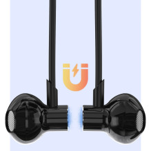 Dudao U5 Max Bluetooth Neckband Wireless Headphones - Black