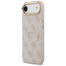 „Guess 4G PU Classic Logo MagSafe“ dėklas, skirtas „iPhone 17 Air“ – rožinis