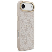 „Guess 4G PU Classic Logo MagSafe“ dėklas, skirtas „iPhone 17 Air“ – rožinis
