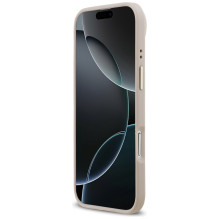 „Guess 4G PU Classic Logo MagSafe“ dėklas, skirtas „iPhone 17 Air“ – rožinis