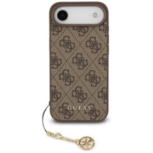 „Guess 4G Charms Collection“ „MagSafe“ dėklas, skirtas „iPhone Air“ – rudas