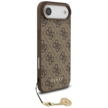 „Guess 4G Charms Collection“ „MagSafe“ dėklas, skirtas „iPhone Air“ – rudas