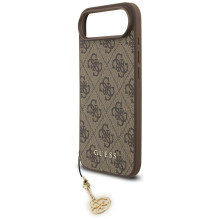 „Guess 4G Charms Collection“ „MagSafe“ dėklas, skirtas „iPhone Air“ – rudas