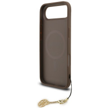 „Guess 4G Charms Collection“ „MagSafe“ dėklas, skirtas „iPhone Air“ – rudas
