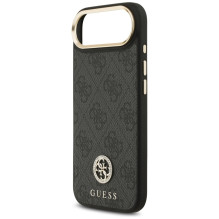 „Guess 4G Strass Logo MagSafe“ dėklas, skirtas „iPhone Air“ – juodas