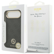 „Guess 4G Strass Logo MagSafe“ dėklas, skirtas „iPhone Air“ – juodas