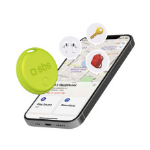 SBS Track My Circle lokatorius, suderinamas su Apple Find My – žalias