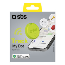 SBS Track My Circle lokatorius, suderinamas su Apple Find My – žalias