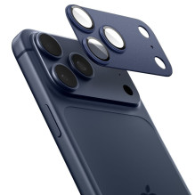Spigen Optik Pro XL Camera Lens Glass for iPhone 17 Pro Max - Navy Blue Spigen Optik Pro XL Camera Lens Glass for iPhone 17 Pro Max - Navy Blue