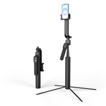 „Wozinsky WST-360YS“ asmenukių lazda su trikojo funkcija ir 360° dirbtinio intelekto automatiniu veido sekimu bei gestų 