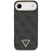 Guess 4G Triangle Logo MagSafe case for iPhone Air - black and gold