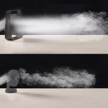 „Rtako WD0Y6S“ dviejų rotorių mini ventiliatorius, 3600 mAh, juodas