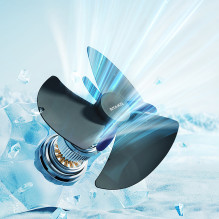 Rtako WD0Y6S Dual Impeller Mini Fan 3600mAh - Black