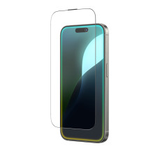 „AmazingThing“ titano matinis grūdintas stiklas, skirtas „iPhone 16 Pro Max“.