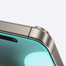 „AmazingThing“ titano matinis grūdintas stiklas, skirtas „iPhone 16 Pro Max“.
