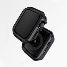 Minkštas ir tvirtas laikrodžio dėklas, skirtas „Apple Watch 40 mm“ (4 / 5 / 6 / SE serija) - juodas
