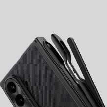 „Nillkin Super Frosted Shield Fold“ magnetinis dėklas, skirtas „Samsung Galaxy Z Fold 7“, suderinamas su „MagSafe“ – juo