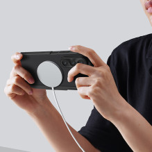 Nillkin Super Frosted Shield Fold Magnetic Case for Samsung Galaxy Z Fold 7 Compatible with MagSafe - Black