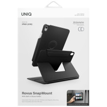 „Uniq Rovus Snapmount“ magnetinis 360° besisukantis nuimamas dėklas, skirtas „iPad 11' 2025 / iPad 10.9' 2022“ (10-osios