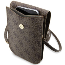 Guess 4G Stripe handbag - brown