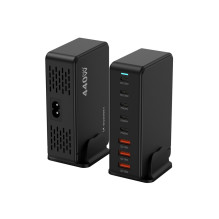 Wozinsky WSL-440 440W Gan QC3 Charging Station - Black