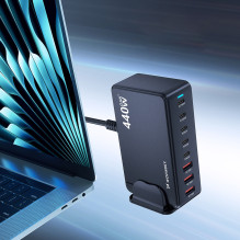 Wozinsky WSL-440 440W Gan QC3 Charging Station - Black