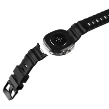 „Spigen WBS2“ dirželis, skirtas „Samsung Galaxy Watch 40 / 44 / 46 mm“ – juodas