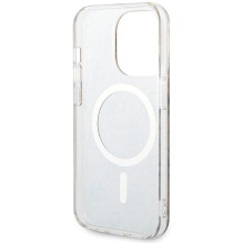 Guess IML 4G MagSafe case for iPhone 15 Pro - brown