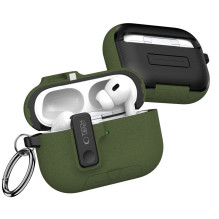 „Tech-Protect“ plonas kabliuko formos dėklas, skirtas „AirPods Pro 3“ ausinėms – žalias